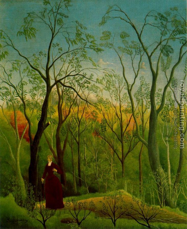 Henri Rousseau : The Walk in the Forest